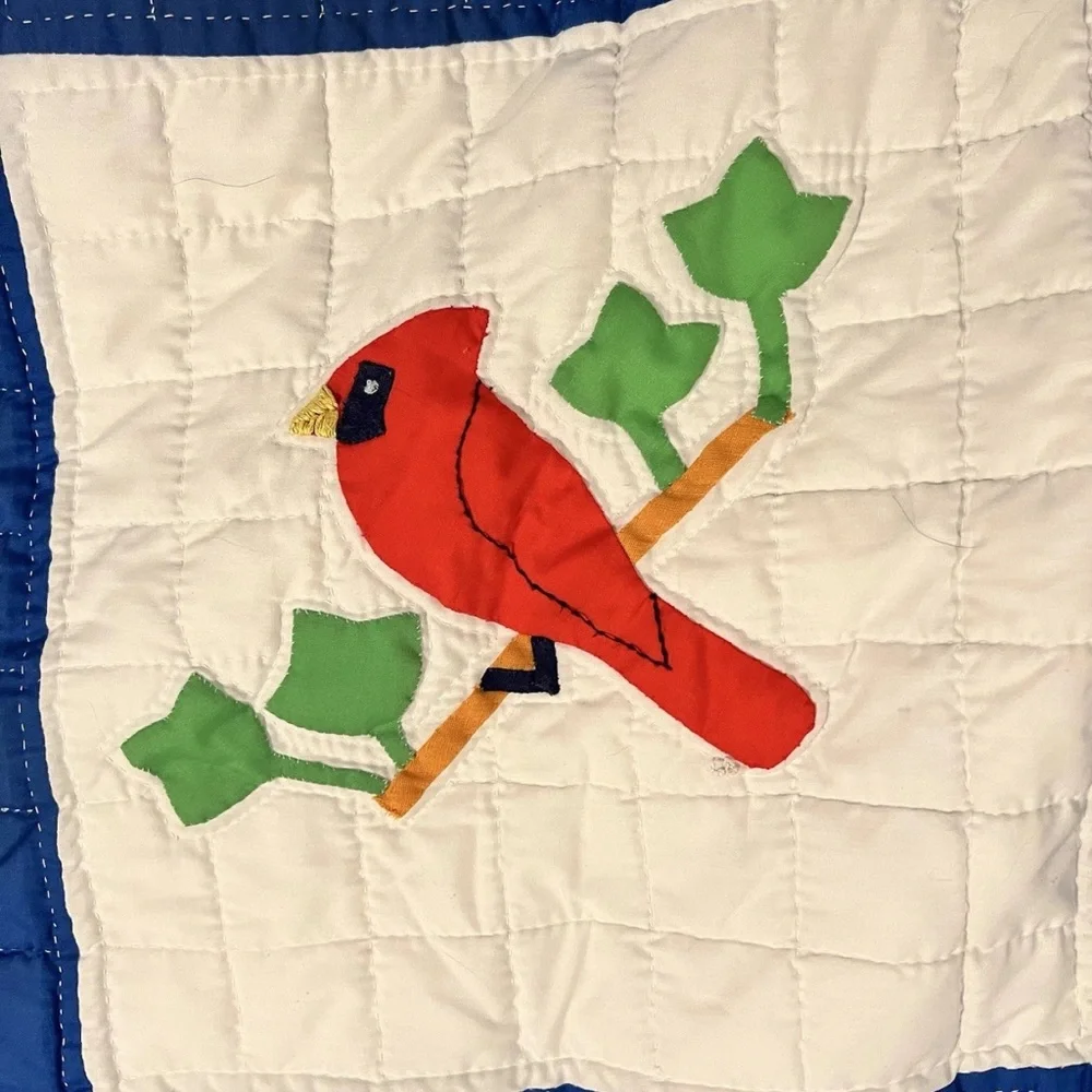 Quilt vintage 1985 Alice McDonald Unique Commemorative Present Kentucky Educate‎